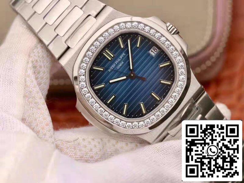 Patek Philippe Nautilus 5711 PF Factory 1:1 Melhor Edição Suíça ETA324 Mostrador Azul