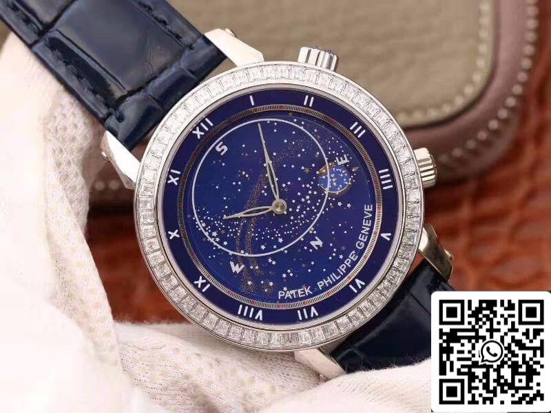 Patek Philippe Grand Complications 5102G TW Factory Men Watches 1:1 Best Edition Swiss ETA240 Blue Dial