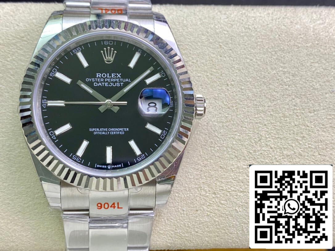 Rolex Datejust M126334-0017 1:1 Meilleure édition EW Factory Cadran noir