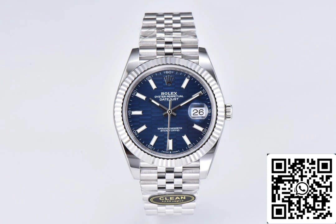 Rolex Datejust M126234-0049 36MM 1:1 Melhor Edição Clean Factory Mostrador Azul