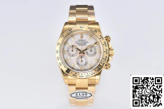 Rolex Cosmograph Daytona M116508-0007 1:1 Meilleure édition Clean Factory Or jaune