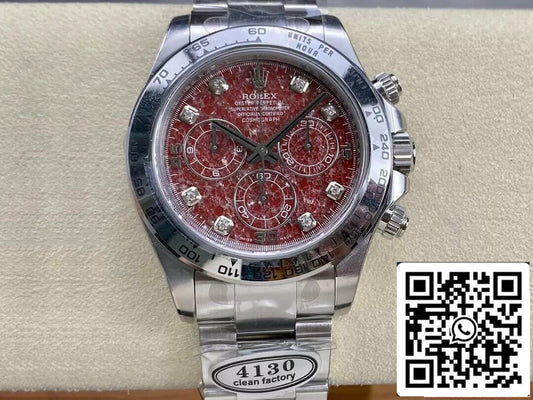 Rolex Cosmograph Daytona 116589 1:1 Meilleure édition Cadran Grenade Clean Factory