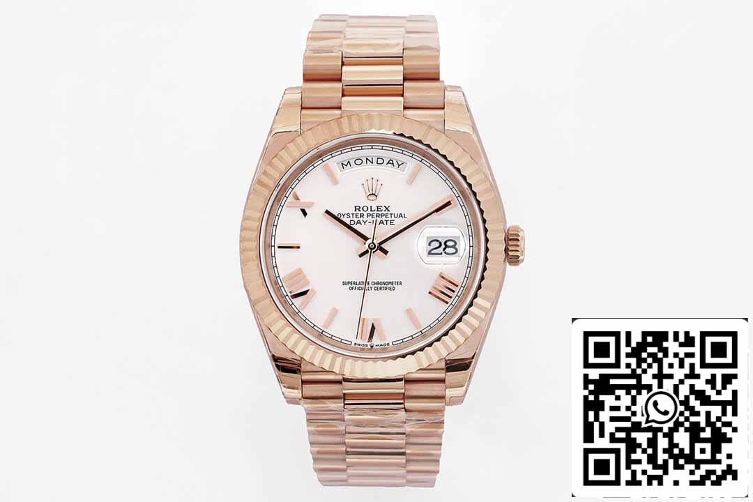 Rolex Day Date M228235-0032 Quadrante bianco di fabbrica EW Best Edition 1: 1