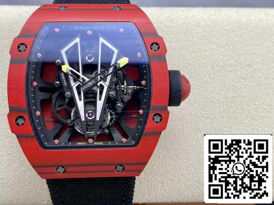 Richard Mille RM27-03 Tourbillon 1:1 Best Edition BBR Factory Red Carbon Fiber Case