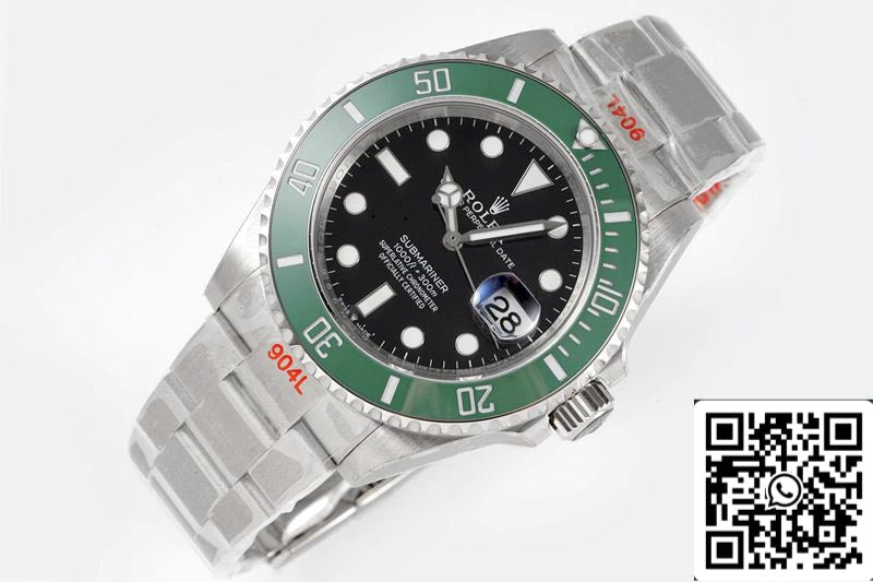 Rolex Submariner Date M126610LV-0002 41MM 1:1 Meilleure édition ROF Factory Cadran noir Suisse ETA2824