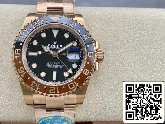 Rolex GMT Master II M126715CHNR-0001 1:1 Meilleure édition Clean Factory V3 Lunette en céramique