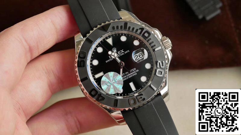 Rolex Yacht Master M226659-0002 1:1 Meilleure édition Cadran noir Suisse ETA2836