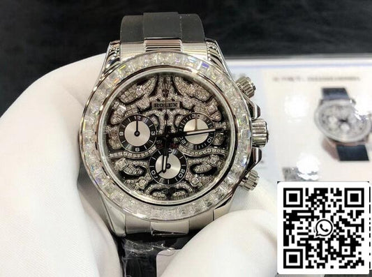 Rolex Cosmograph Daytona 116588 1:1 Mejor edición Noob Factory Diamond Dial