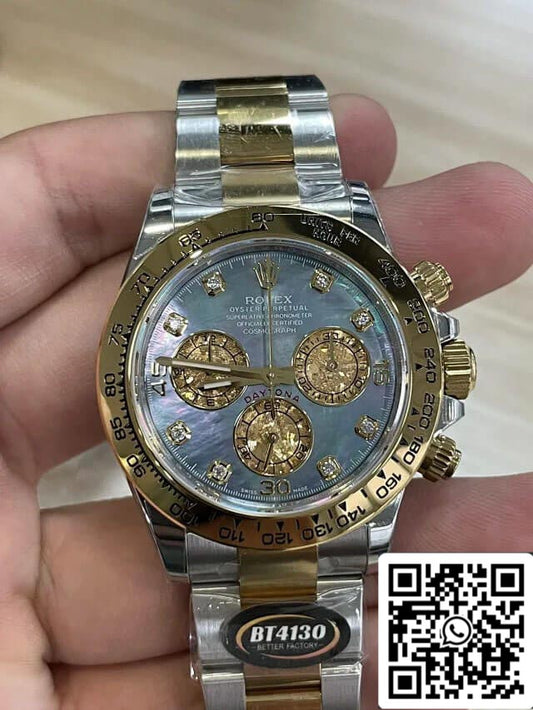 Rolex Daytona M116503-0009 1:1 Meilleure édition BT Factory Cadran en nacre