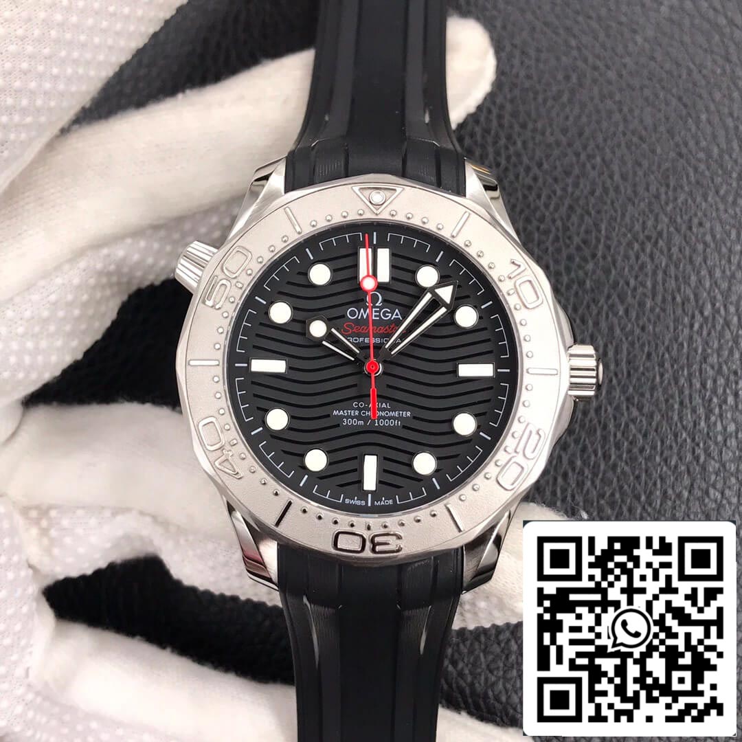 Omega Seamaster Diver 300M 210.32.42.20.01.002 1:1 Beste Edition VS Fabrik schwarzes Zifferblatt