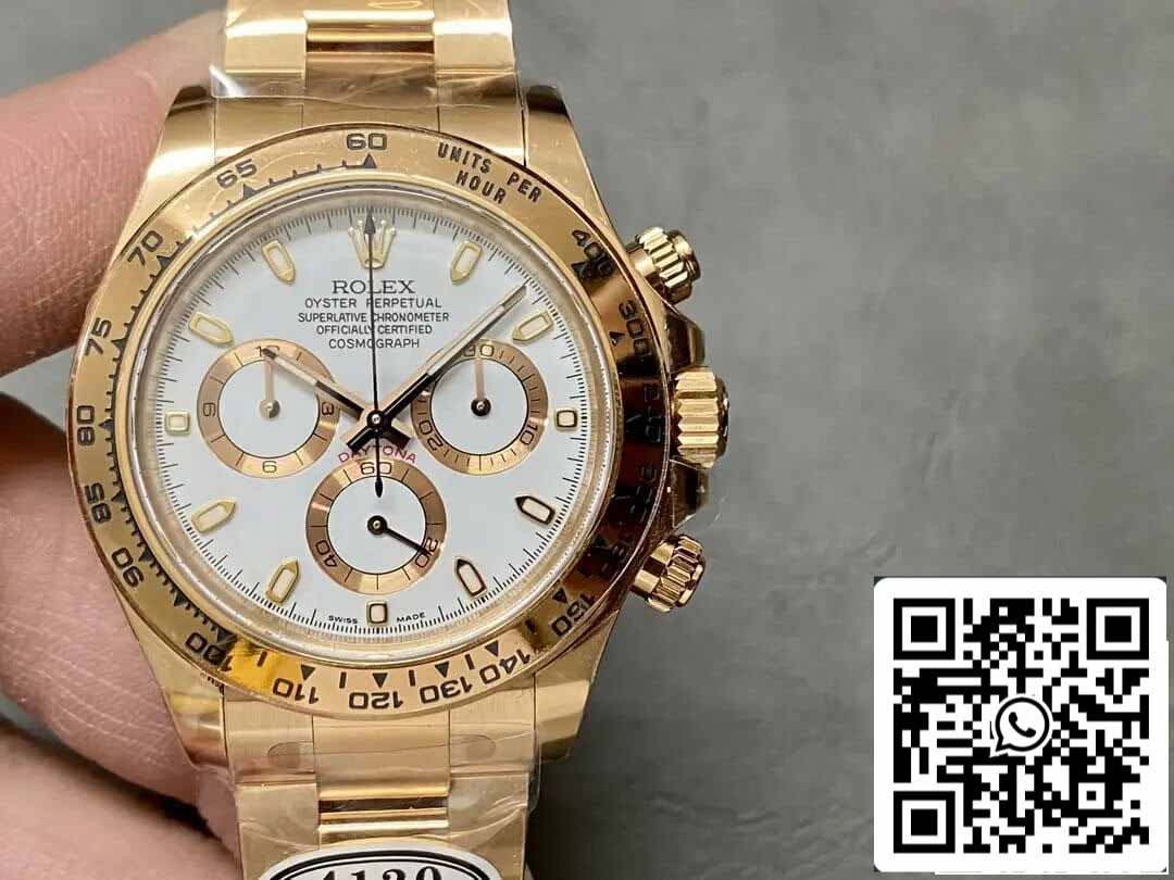 Rolex Cosmograph Daytona M116505-0010 1:1 Meilleure édition Clean Factory V3 Or rose