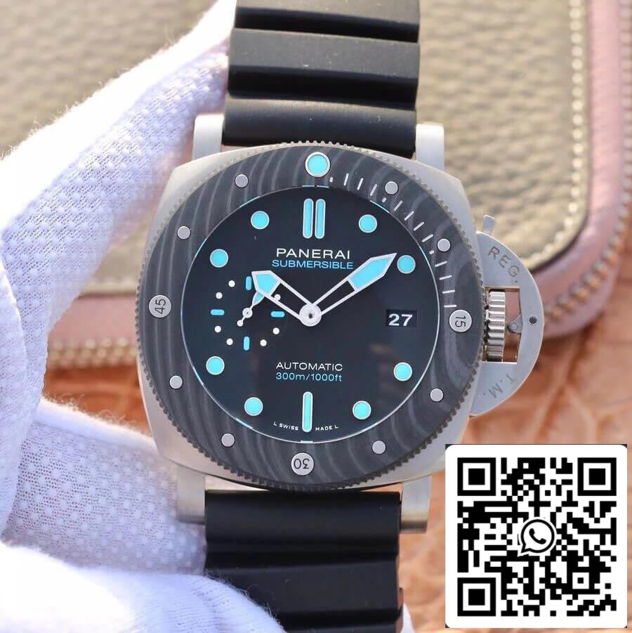 Panerai Submersible PAM00799 1:1 Best Edition VS Factory Black Dial