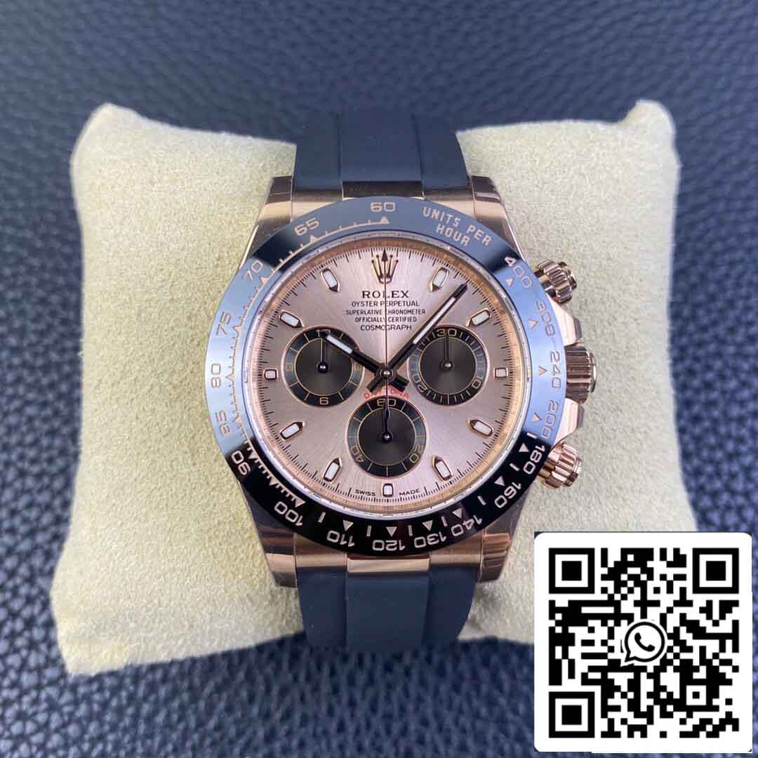 Réplique Rolex Daytona M116515ln-0018 Meilleure lunette en céramique 1:1 BT Factory