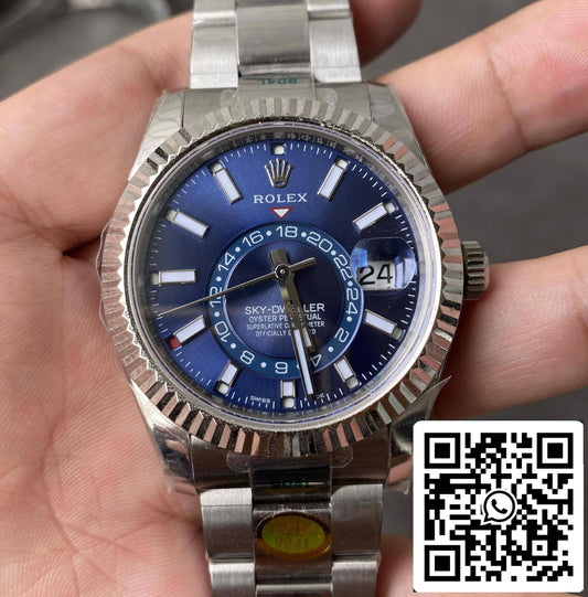 Rolex Sky Dweller M336934-0005 1:1 Mejor edición ZF Factory esfera azul