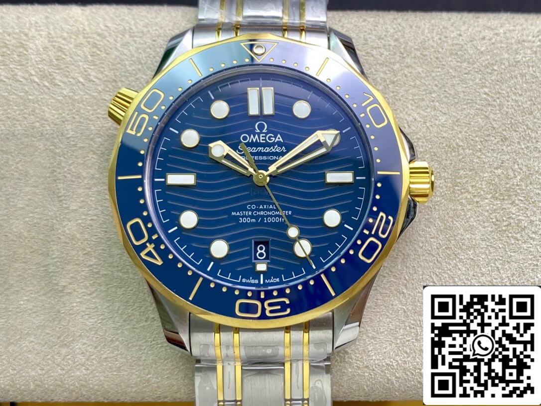 Omega Seamaster Diver 300M 210.20.42.20.03.001 1:1 Best Edition OR Factory Blue Dial