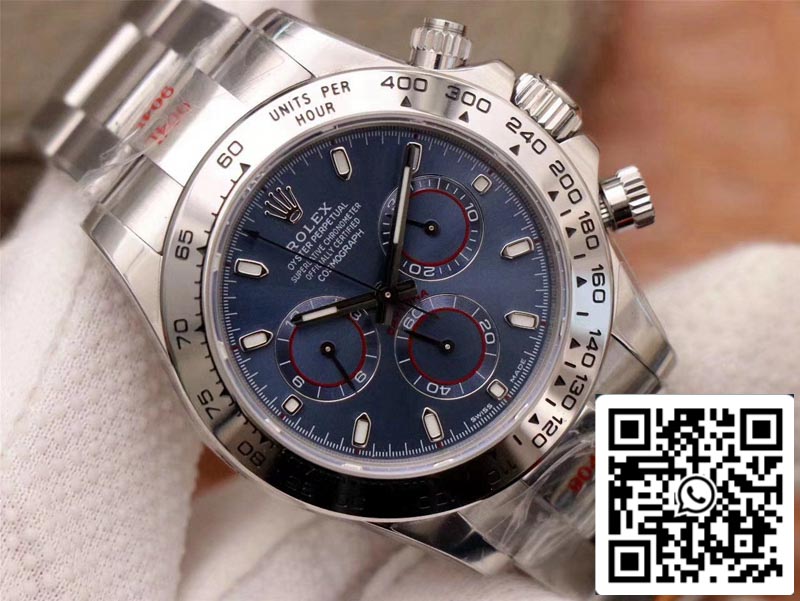 Rolex Daytona Cosmograph 116509-78599 1:1 Best Edition Noob Factory Blue Dial Swiss ETA4130