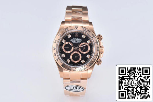 Rolex Cosmograph Daytona M116505-0015 1:1 Meilleure édition Clean Factory Or rose