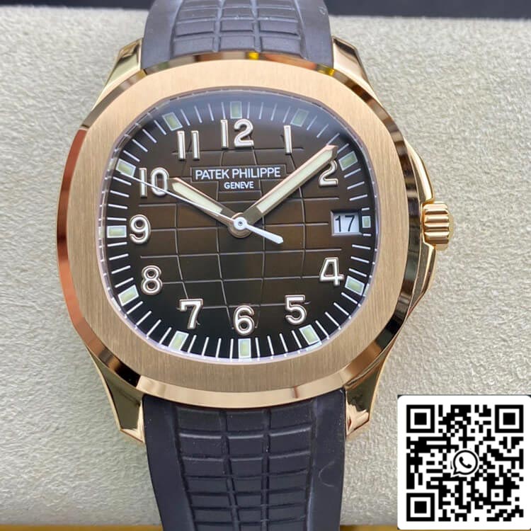 Patek Philippe Aquanaut 5167R-001 1:1 Mejor Edición 3K Esfera Marrón de Fábrica