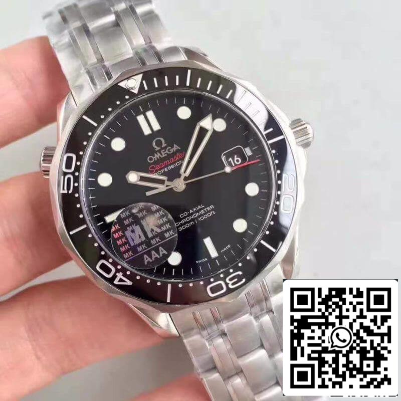 Omega Seamaster Diver 300M 212.30.41.20.01.003 MKS Factory 1:1 Best Edition svizzero ETA2824 quadrante nero