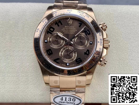 Rolex Cosmograph Daytona M116505-0011 1:1 Meilleure édition Clean Factory Or rose