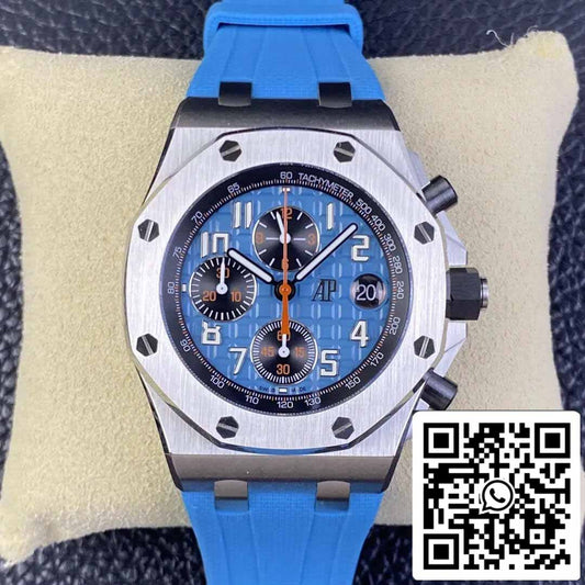 Audemars Piguet Royal Oak Offshore 26238ST.OO.A340CA.01 1:1 Melhor Edição APF Factory Mostrador Azul