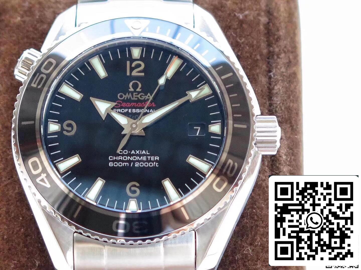 Omega Seamaster Planet Ocean 222.30.42.20.01.001 Noob Factory 1:1 Melhor Edição Swiss ETA