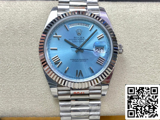 Rolex Day Date M228236-0012 1:1 Meilleure édition EW Factory en acier inoxydable