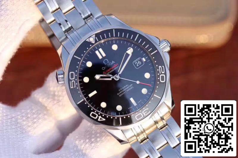 Omega Seamaster Diver 300m 212.30.41.20.01.003 Montres mécaniques d'usine MKS 1: 1 Meilleure édition suisse ETA2824 Cadran noir