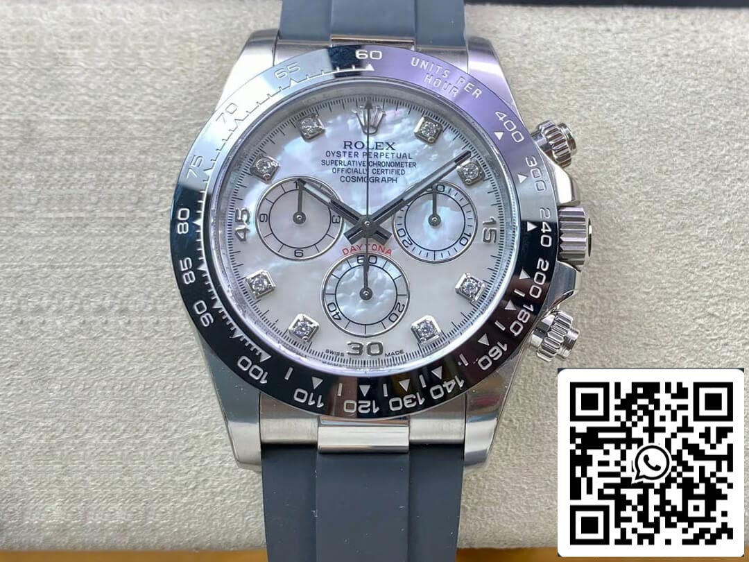 Rolex Cosmograph Daytona M116519LN-0026 1:1 Melhor Edição Pulseira de Borracha de Fábrica Limpa