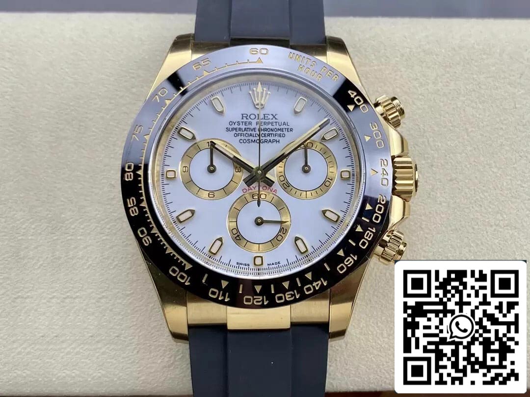 Rolex Cosmograph Daytona M116518LN-0041 1:1 Best Edition Clean Factory quadrante bianco