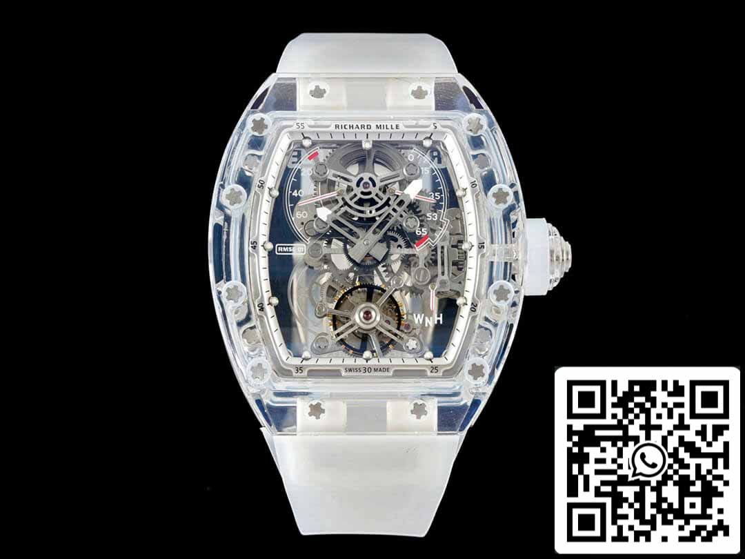 Richard Mille RM 56-01 Tourbillon 1:1 Meilleure édition RM Factory Boîtier transparent