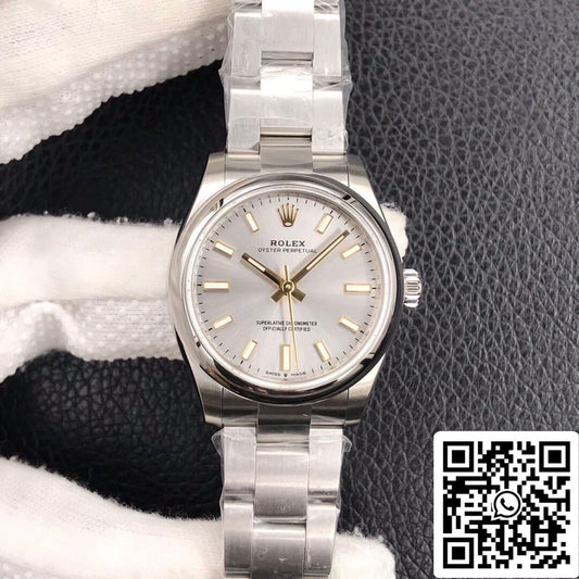 Rolex Oyster Perpetual M277200-0001 31MM 1:1 Melhor Edição EW Factory Aço Inoxidável