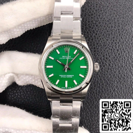 Rolex Oyster Perpetual M277200-0006 31MM 1:1 Melhor Edição EW Factory Aço Inoxidável