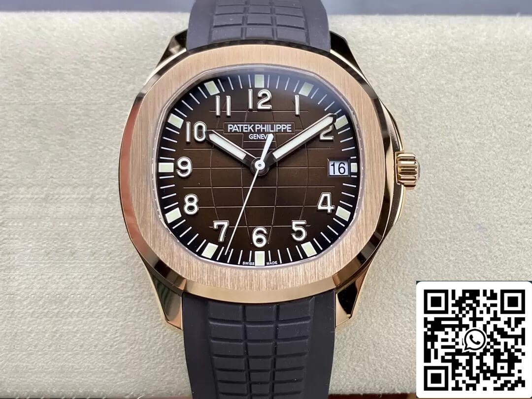 Patek Philippe Aquanaut 5167R-001 1:1 Meilleure édition 3K Factory V2 Version Or rose