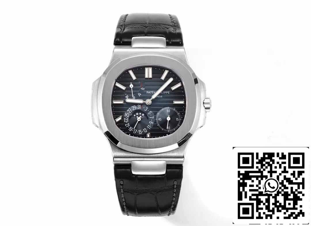 Patek Philippe Nautilus 5712 1:1 Meilleure édition PPF Factory V2 Bracelet en cuir