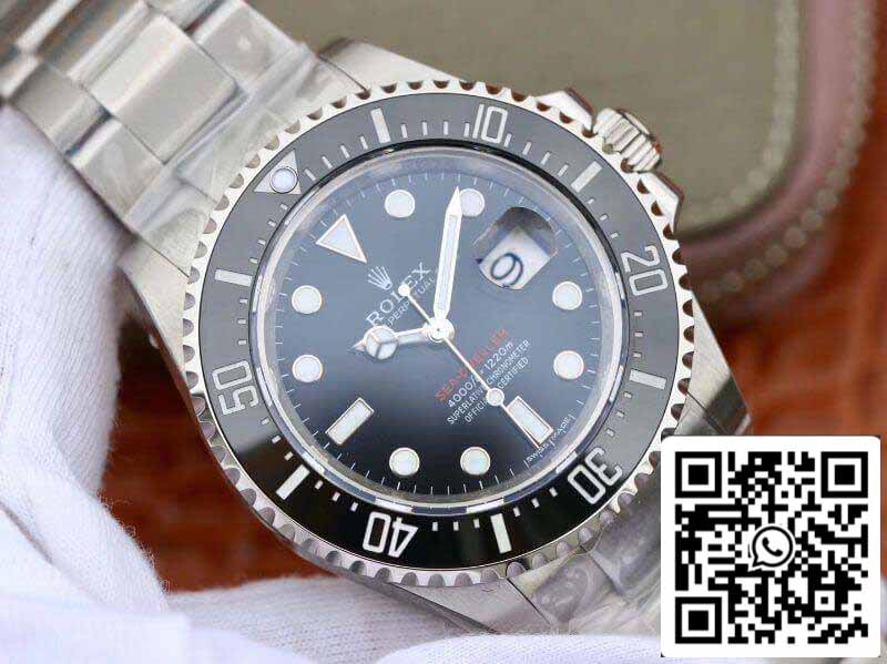 Rolex Sea-Dweller 126600 43 mm Noob Factory V9 Version 1:1 Best Edition Schweizer ETA3235 Edelstahlarmband