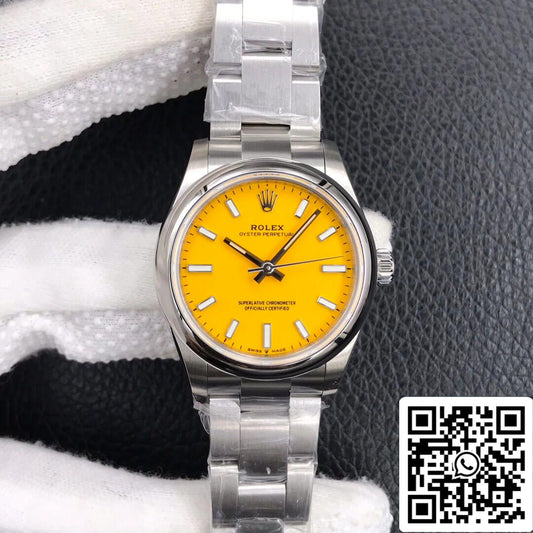 Rolex Oyster Perpetual M277200-0005 31MM 1:1 Melhor Edição EW Factory Aço Inoxidável