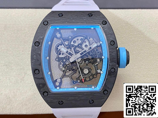 Richard Mille RM-055 1:1 Meilleure édition BBR Factory Fibre de carbone