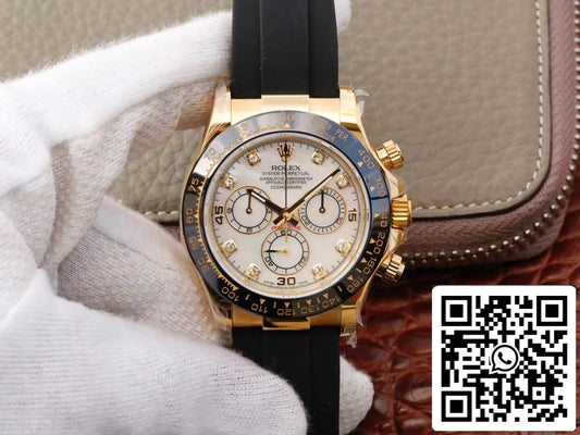 Rolex Daytona Cosmograph M116518ln-0037 1:1 Best Edition JH Factory V6 Cassa in oro giallo