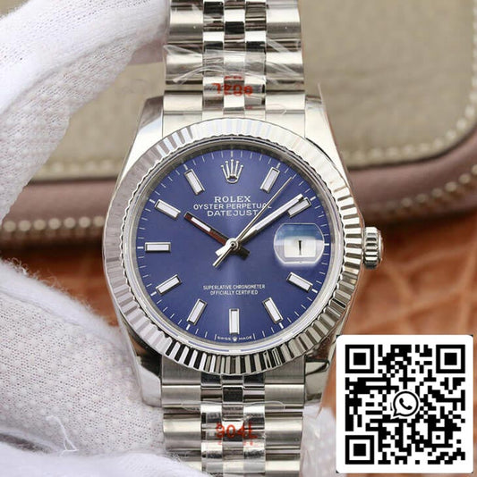 Rolex Datejust M126234-0017 1:1 Meilleure édition GM Factory Cadran bleu