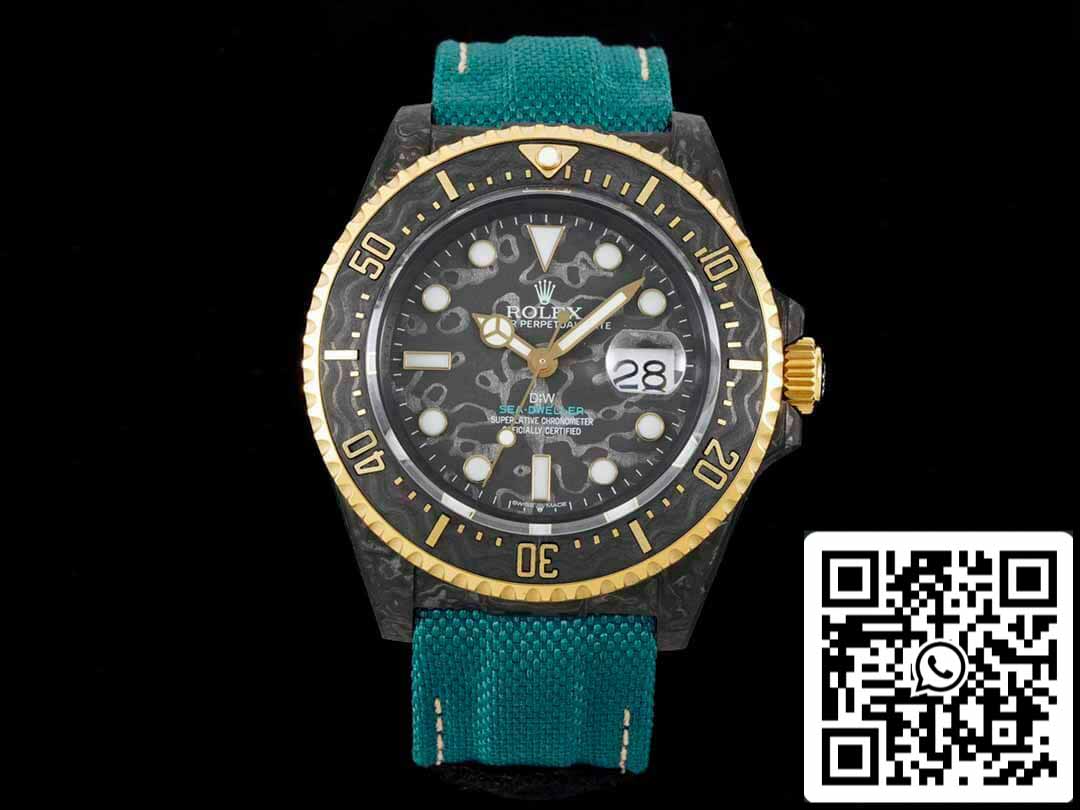 Rolex Sea-Dweller 1:1 Meilleure édition Diw Factory Boîtier en fibre de carbone