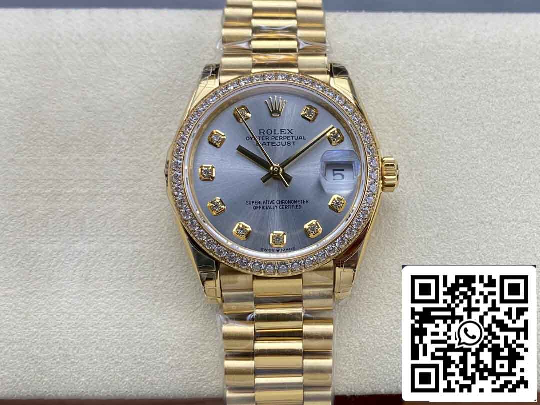 Rolex Datejust M278288RBR-0028 31MM 1:1 Best Edition GS Factory Lunetta con diamanti