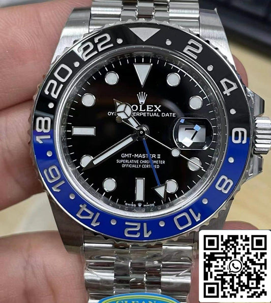 Rolex GMT Master II M126710BLNR-0002 Bracelet Jubilé Clean Factory V3 Image réelle