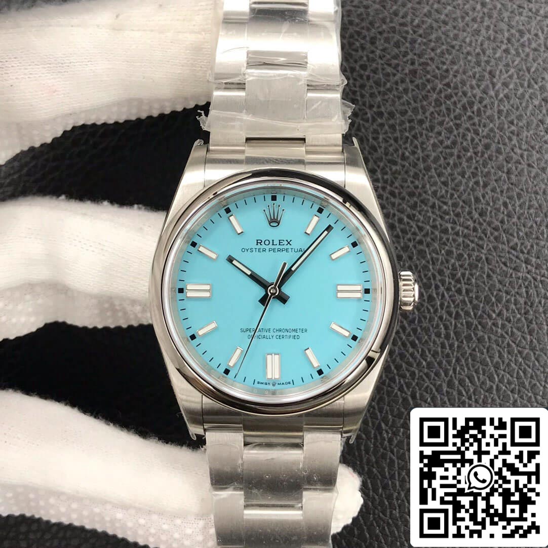 Rolex Oyster Perpetual M126000-0006 36MM 1:1 Melhor Edição EW Factory Aço Inoxidável