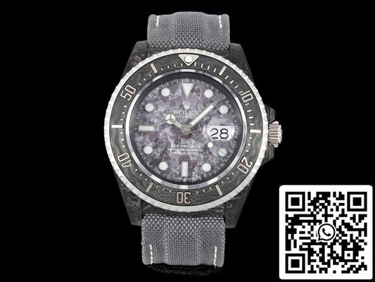 Rolex Sea-Dweller 1:1 Melhor Edição Diw Factory Moldura de Fibra de Carbono