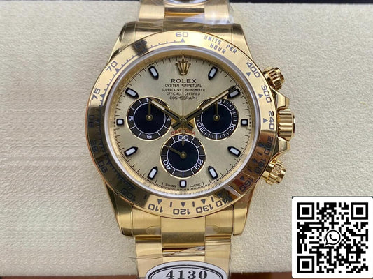 Rolex Cosmograph Daytona M116508-0014 1:1 Meilleure édition Clean Factory Or jaune