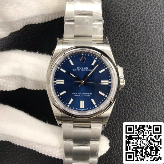 Rolex Oyster Perpetual M126000-0003 36MM 1:1 Melhor Edição EW Factory Aço Inoxidável