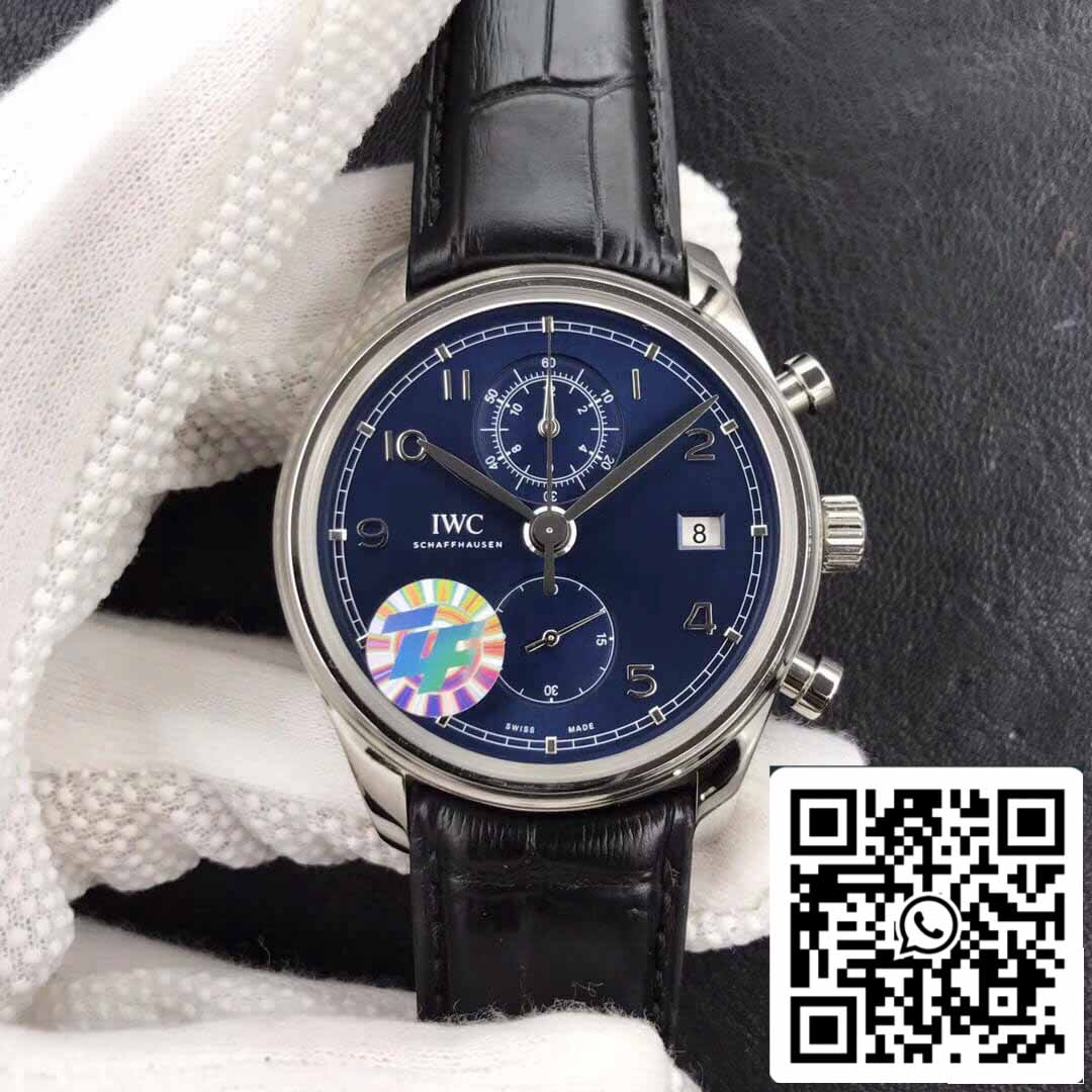 IWC Portugieser IW390303 1:1 Mejor edición ZF Factory esfera azul