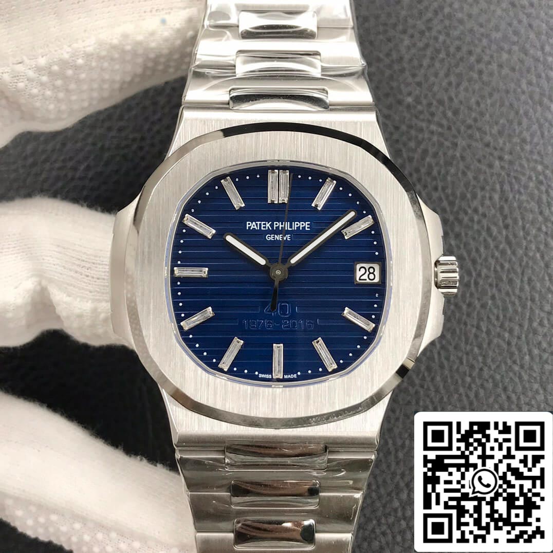 Patek Philippe Nautilus 5711/1P 1:1 Meilleure édition 3K Cadran bleu usine