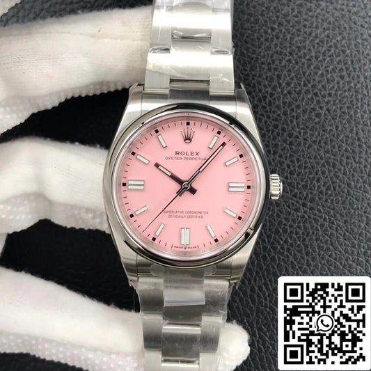 Rolex Oyster Perpetual M126000-0008 36MM 1:1 Melhor Edição EW Factory Aço Inoxidável